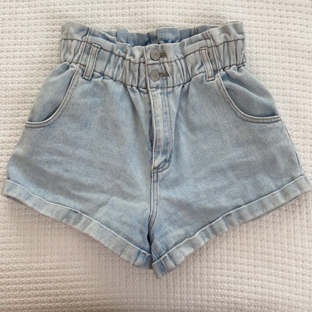 Paper bag highwaist mom shorts - Picture 3 of 4